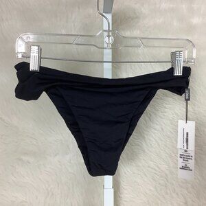 Bromelia Black Fernanda Midnight Bikini Bottom NWT L